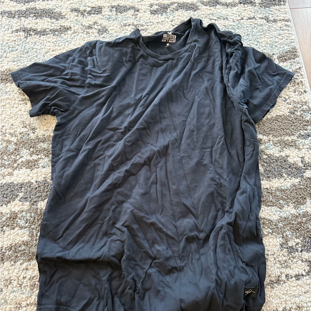 Hollister Charcoal Short Sleeve Tee